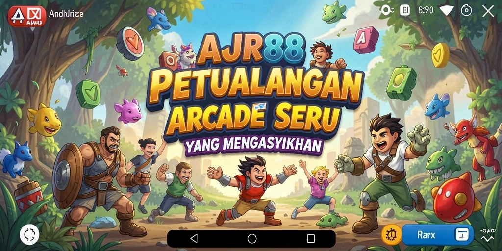 Tampilan gameplay seru AJR88 yang mengasyikkan.