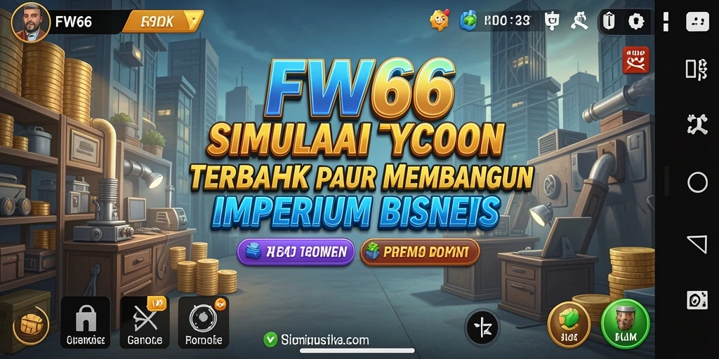 Screenshot menunjukkan gameplay dinamis FW66 dengan grafis yang menarik.