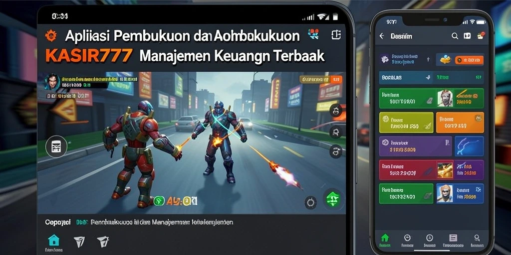 Tampilan antarmuka KASIR777 yang intuitif dan mudah digunakan.