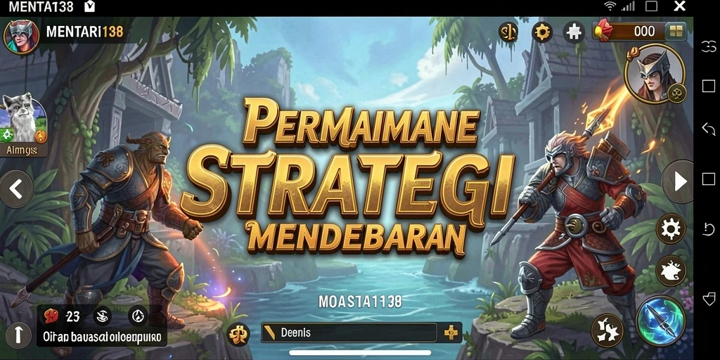 Tampilan gameplay MENTARI138 yang penuh strategi dan tantangan.