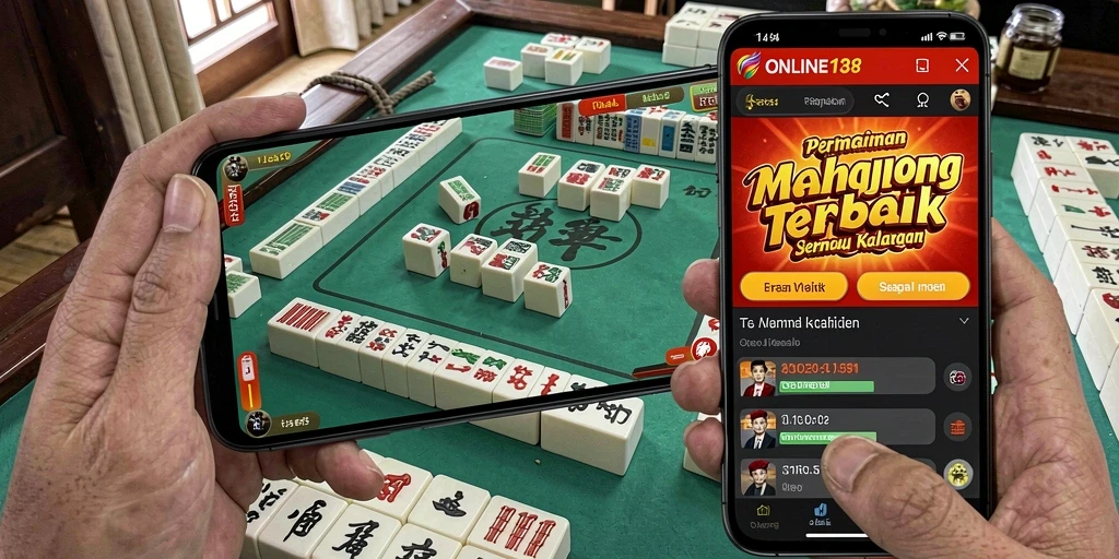 Tampilan grafik menarik dari game Mahjong ONLINE138.