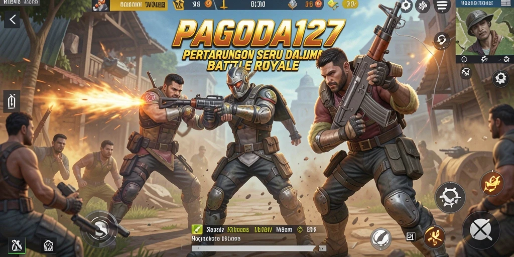 Gameplay seru dalam pertempuran Battle Royale