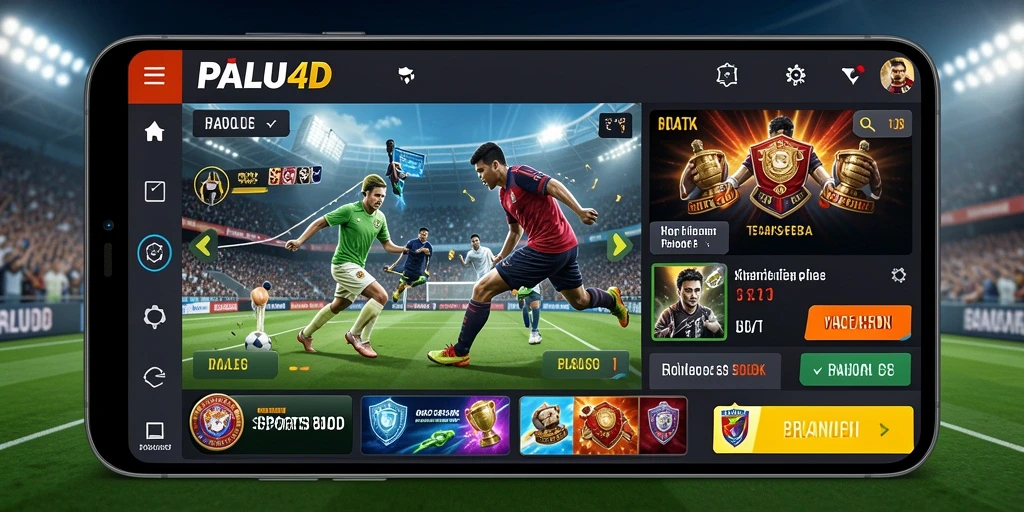 Tampilan gameplay PALU4D menunjukkan berbagai opsi taruhan yang menarik.