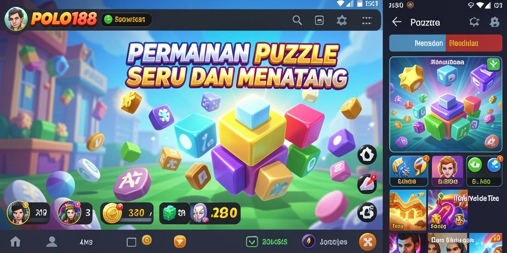 Tampilan gameplay POLO188 yang penuh tantangan dan seru.