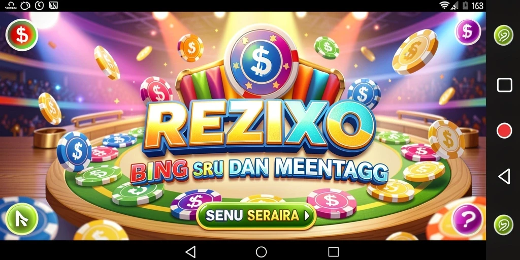 Gameplay menarik dan grafik cerah pada REZIXO yang membuat Bingo lebih seru.