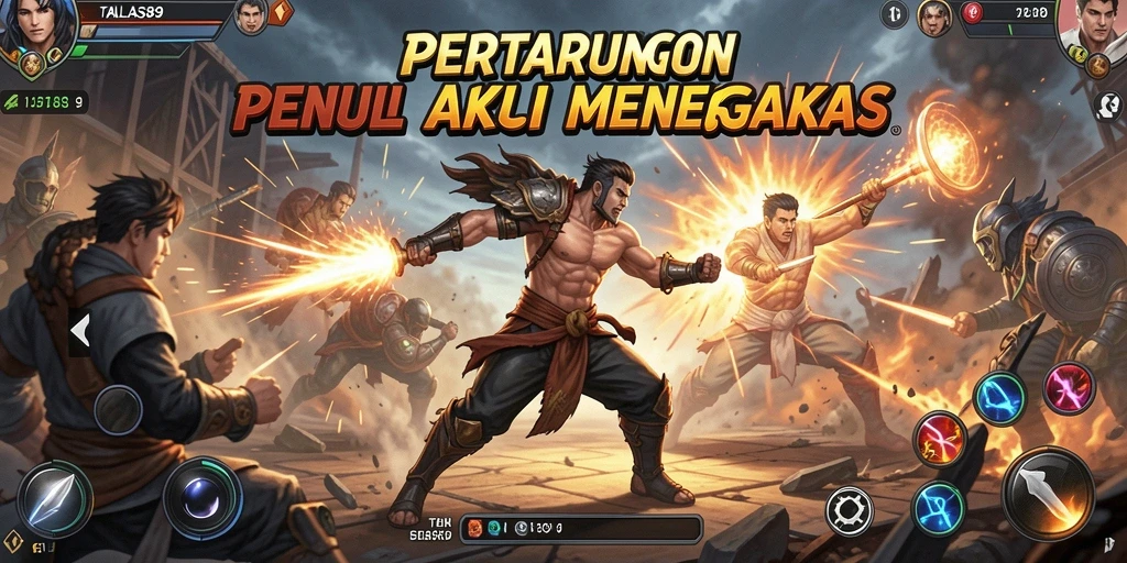 Tampilan gameplay TALAS89 yang seru dan menegangkan.
