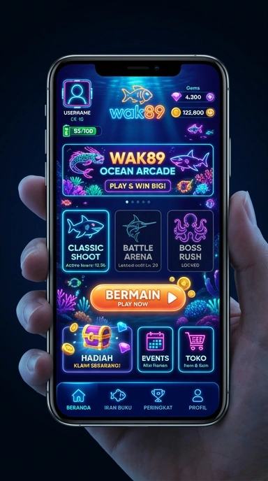 Tampilan utama wak89 yang menarik dan informatif.